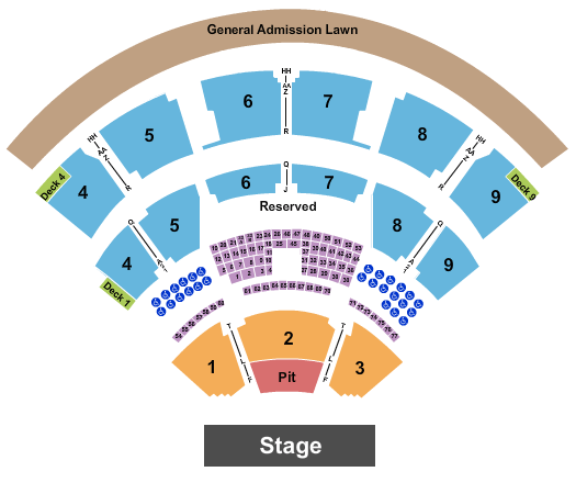 Walnut Creek Amphitheatre Thomas Rhett Seating Chart